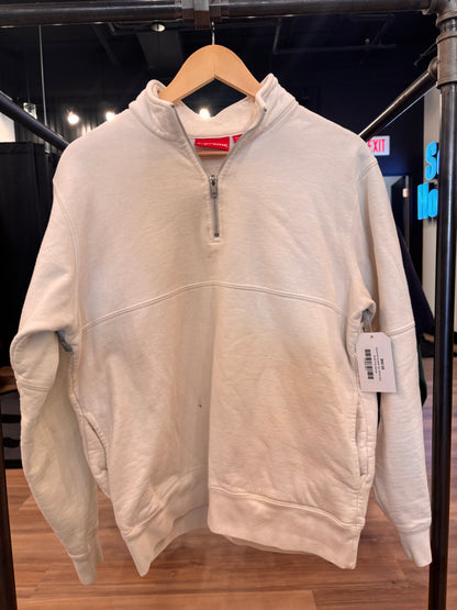 Supreme Quarter Zip White Size Small Pre-Owned