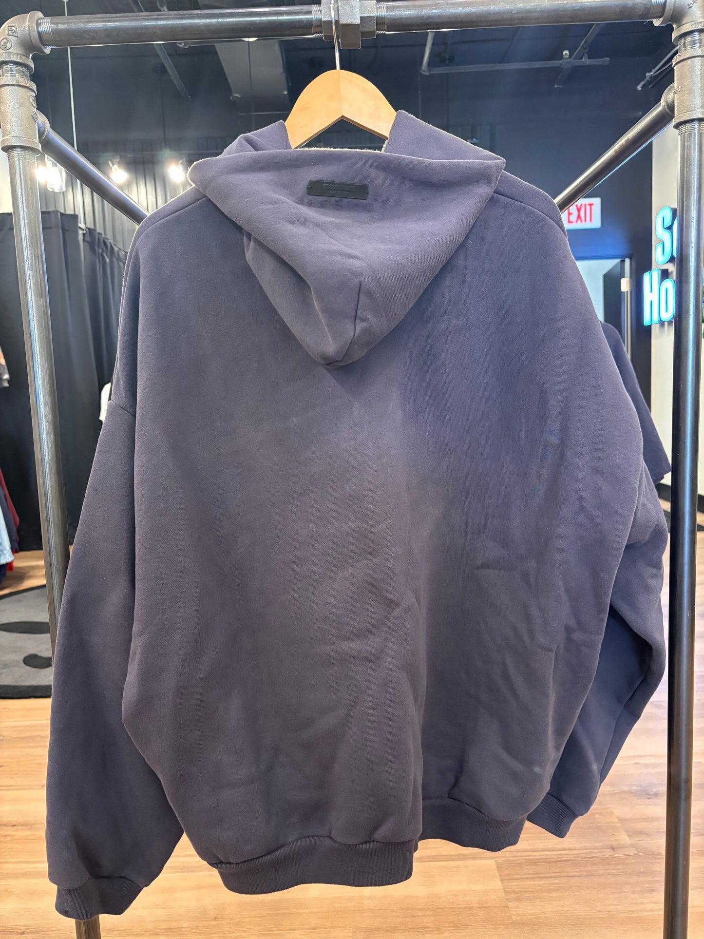 Essentials FOG Hoodie Blue Size Large Pre-Owned