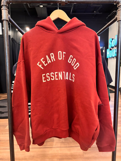 Essentials FOG Hoodie Red Size Large Pre-Owned