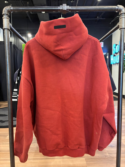 Essentials FOG Hoodie Red Size Large Pre-Owned