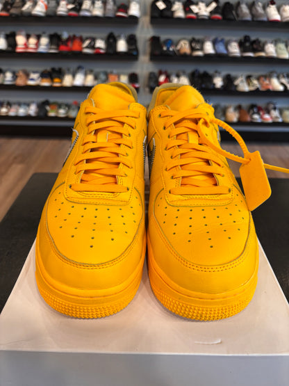 Nike Air Force 1 Low Off-White Lemonade Size 10 Pre-Owned