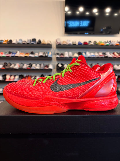 Nike Kobe 6 Protro Reverse Grinch Size 11.5 Pre-Owned