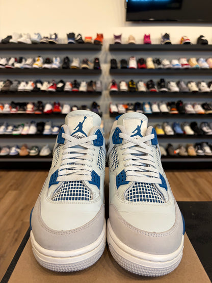 Jordan 4 Military Blue 2024 Size 10 Pre-Owned (No Box)