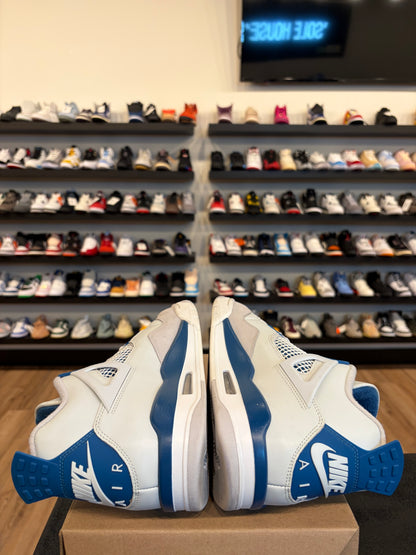 Jordan 4 Military Blue 2024 Size 10 Pre-Owned (No Box)