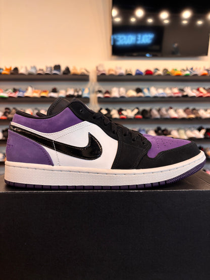 Jordan 1 Low Court Purple Size 9 Pre-Owned