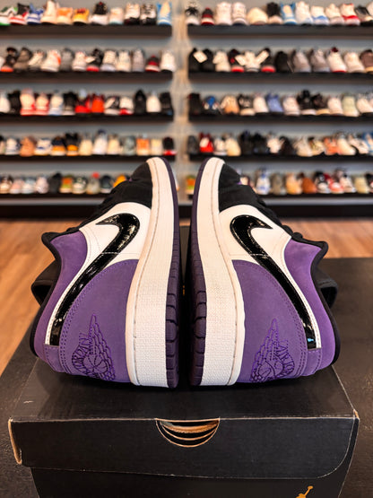Jordan 1 Low Court Purple Size 9 Pre-Owned