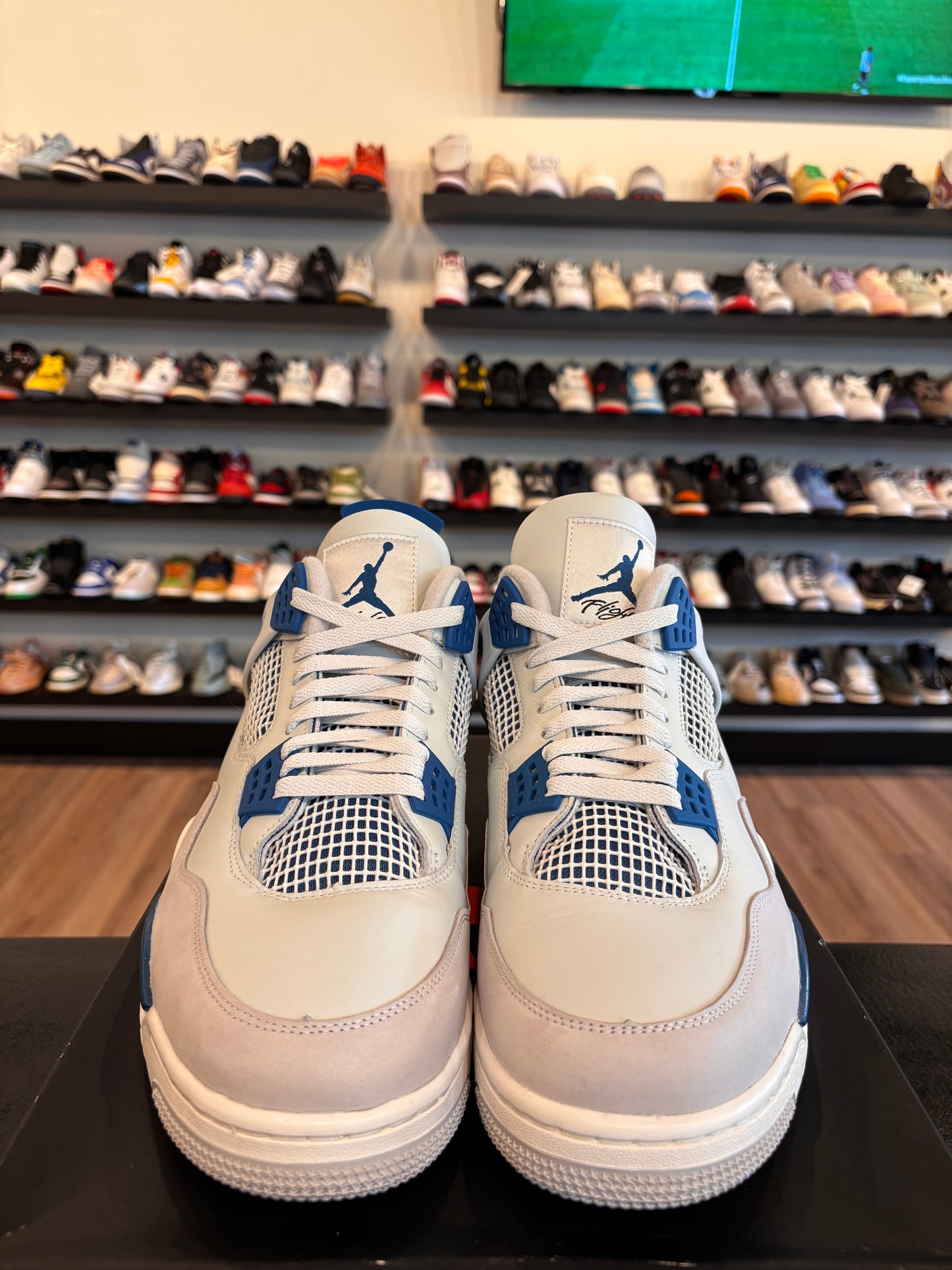 Jordan 4 Military Blue 2024 Size 14 Pre-Owned