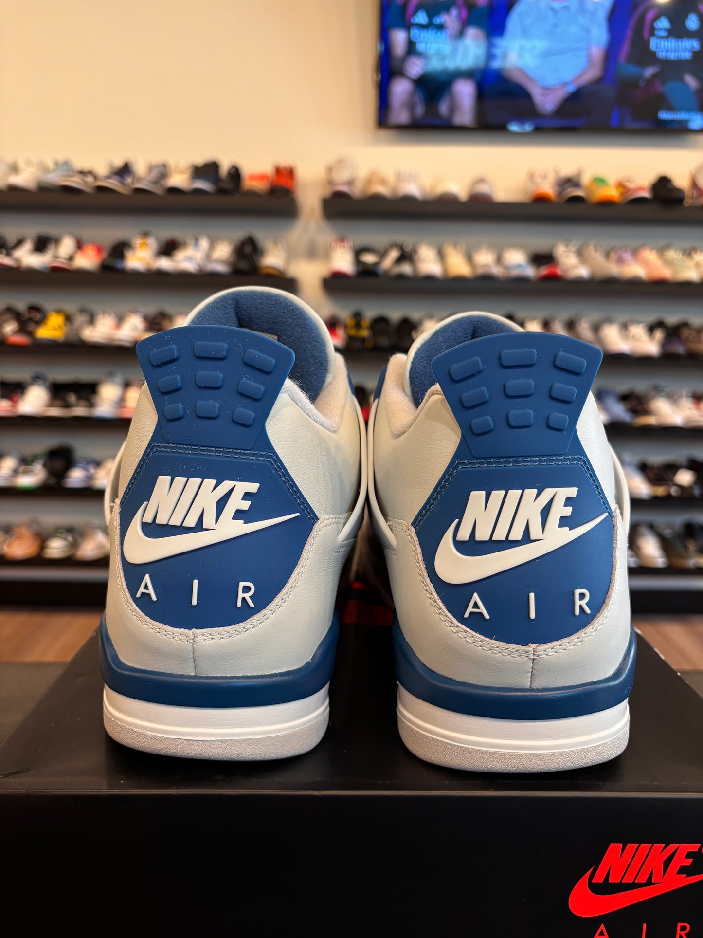 Jordan 4 Military Blue 2024 Size 14 Pre-Owned