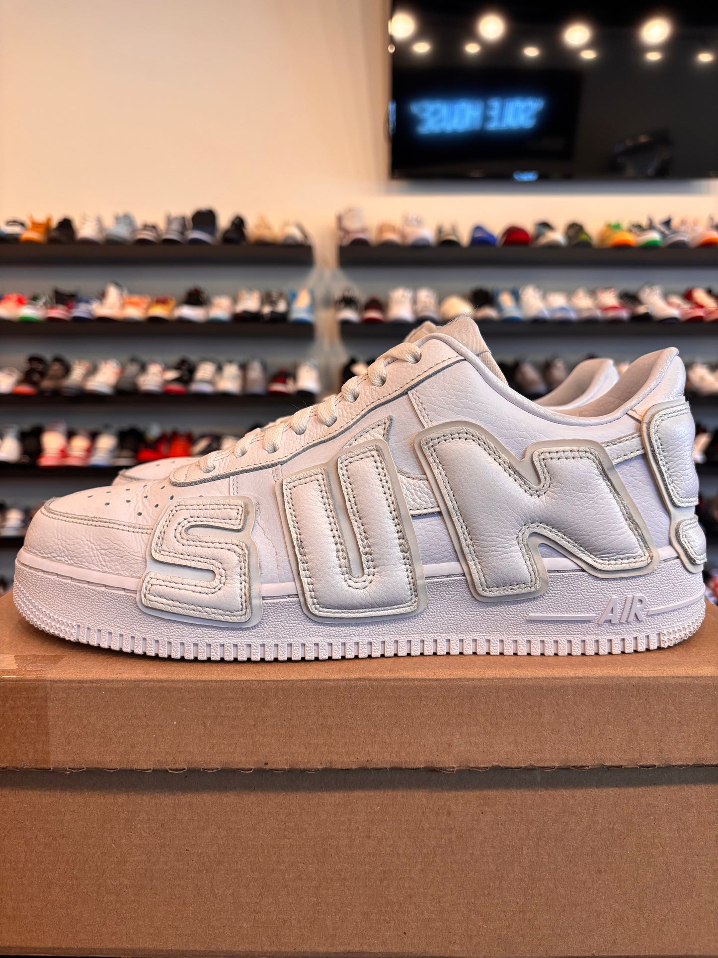 Nike Air Force 1 Low CPFM White Size 11 Pre-Owned (No Box)