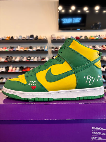 Nike SB Dunk High Supreme By Any Means Brazil Size 12 Pre-Owned