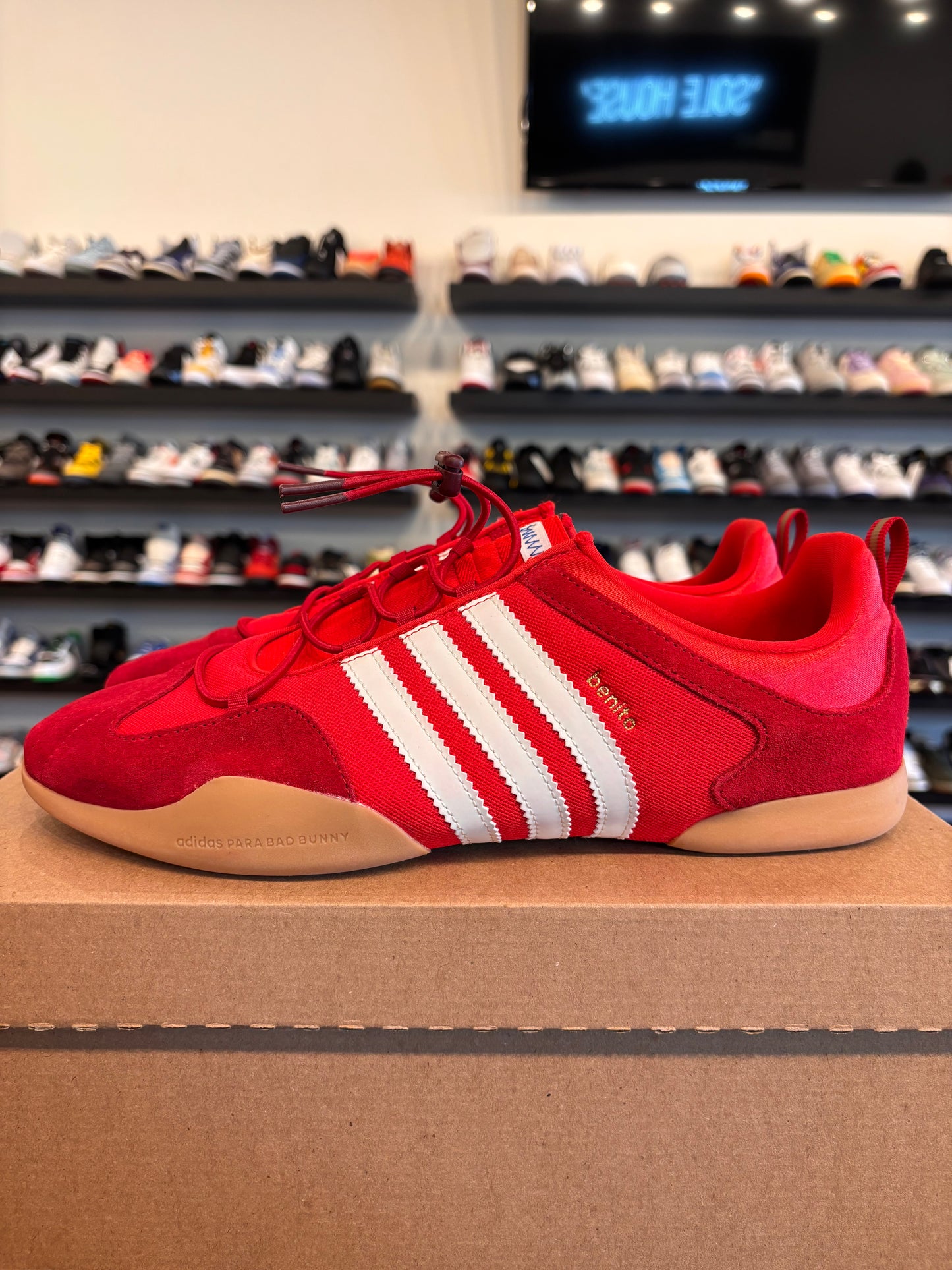Adidas Bad Bunny Ballerina Flamboyan Size 11 Pre-Owned (No Box)