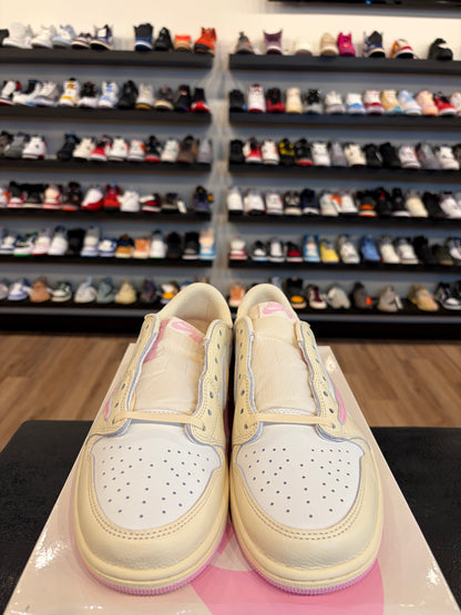 Jordan 1 Low Travis Scott Shy Pink Size 9.5 Brand New
