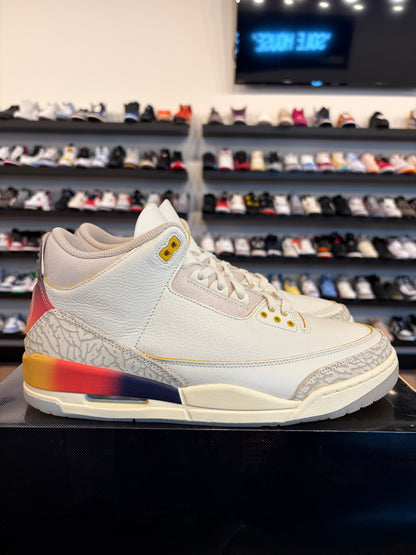 Jordan 3 Balvin Sunset Size 11.5 Brand New
