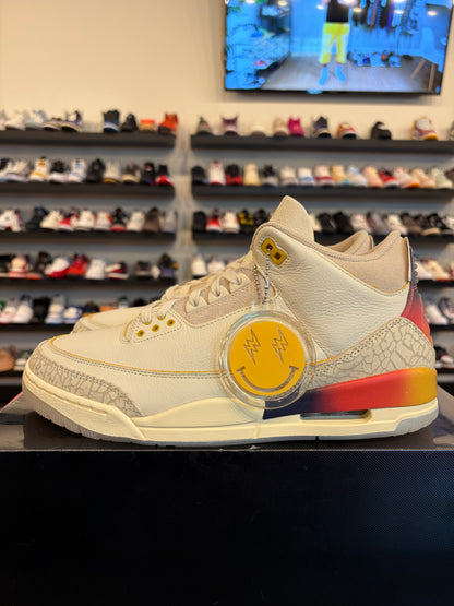 Jordan 3 Balvin Sunset Size 11.5 Brand New