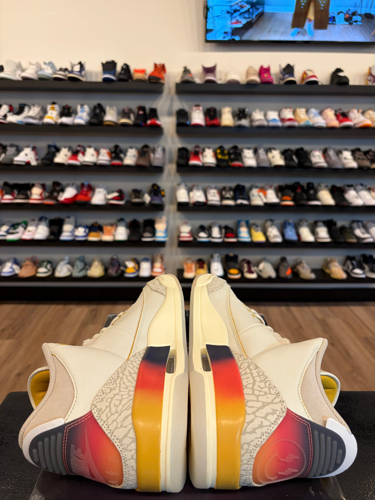 Jordan 3 Balvin Sunset Size 11.5 Brand New