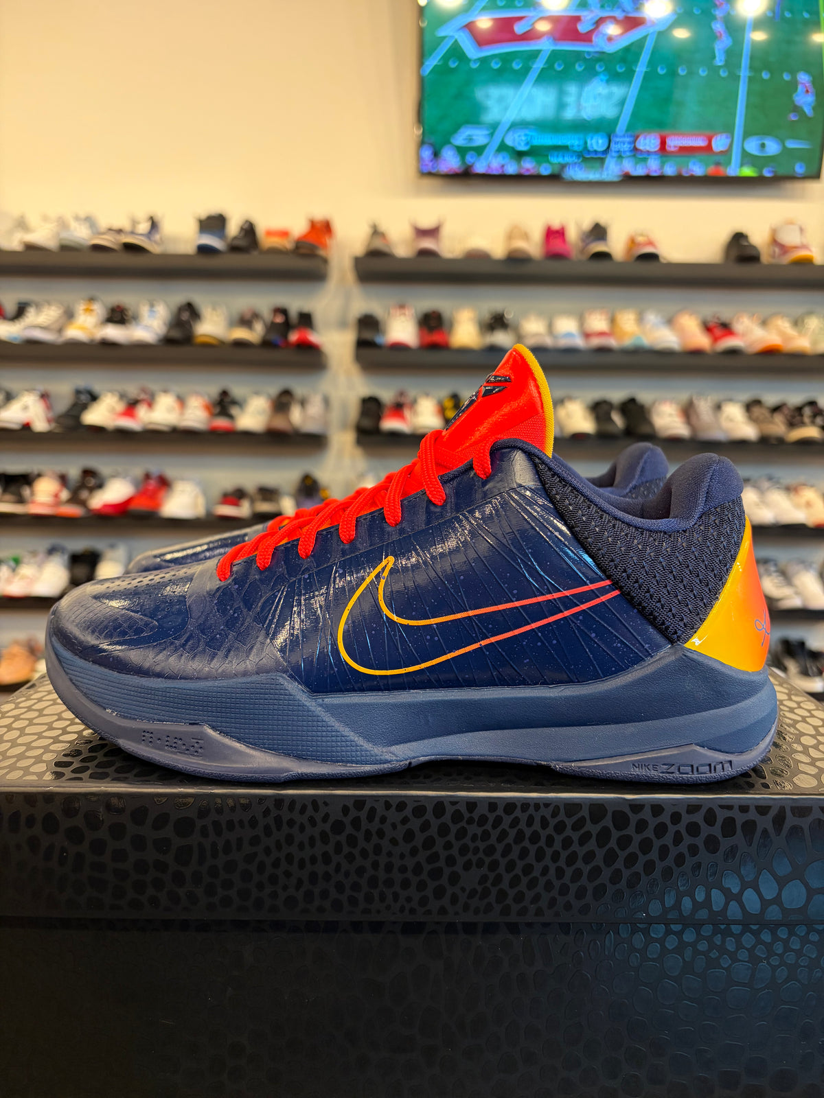 Nike Kobe 5 Protro Caitlin Clark Fever Size 7.5 (9W) Brand New