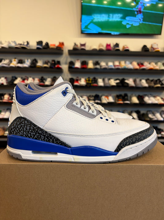 Jordan 3 Racer Blue Size 11 Pre-Owned (No Box)