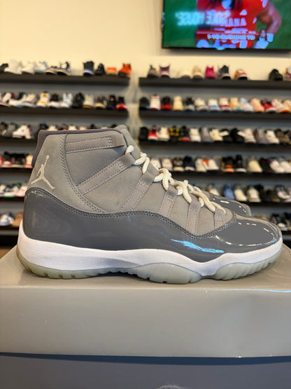 Jordan 11 Cool Grey 2021 Size 10.5 Pre-Owned