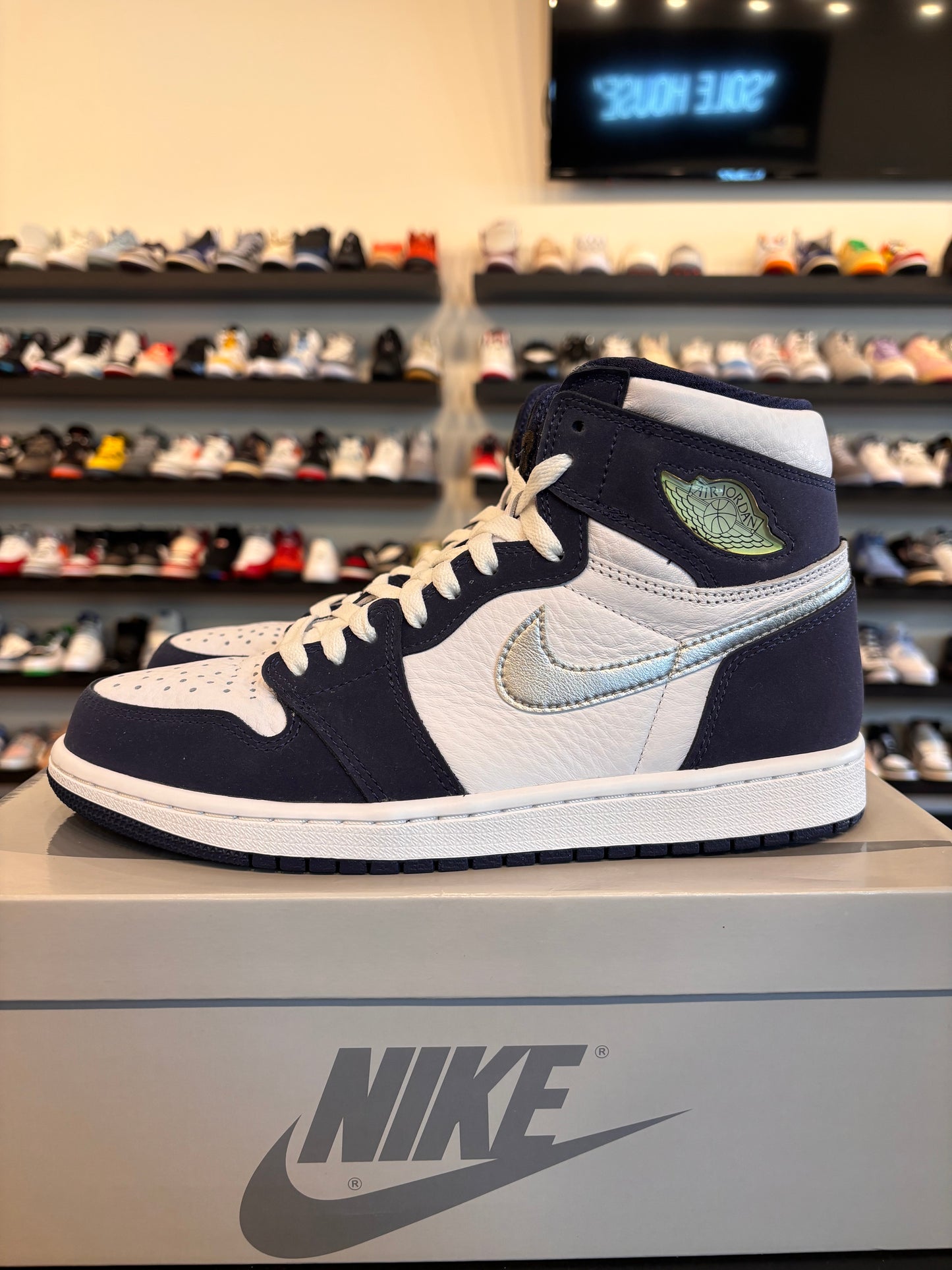 Jordan 1 CO.JP Midnight Navy Size 8 Pre-Owned
