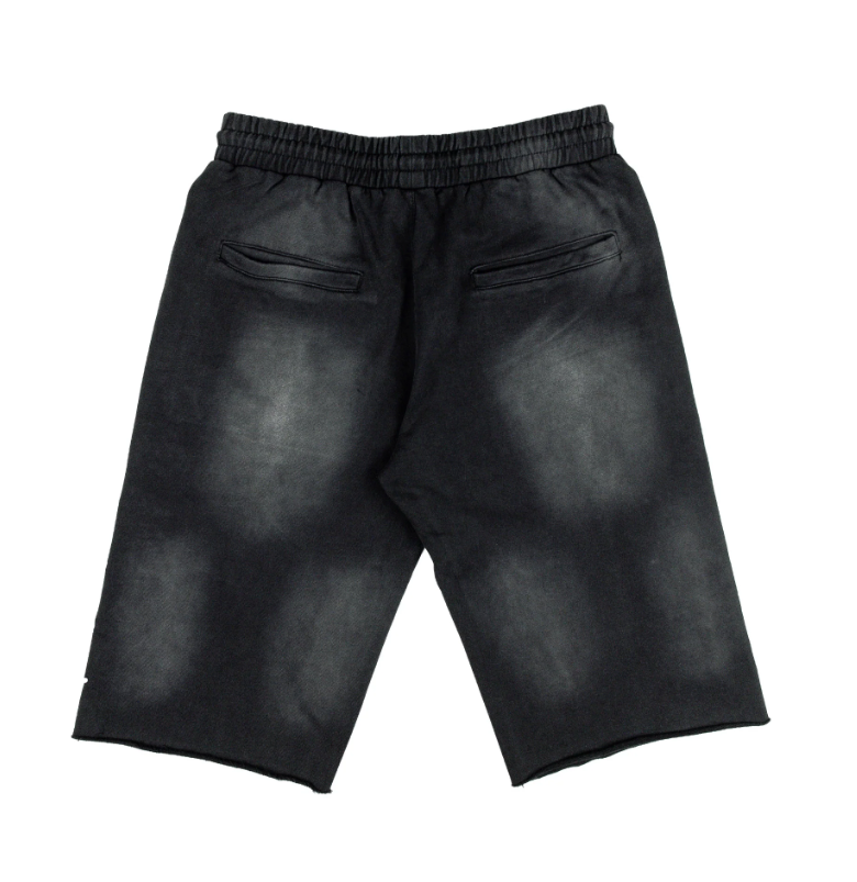 Commons Pearled Star Sweatshort Vintage Black Medium