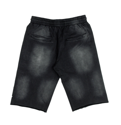Commons Pearled Star Sweatshort Vintage Black Medium