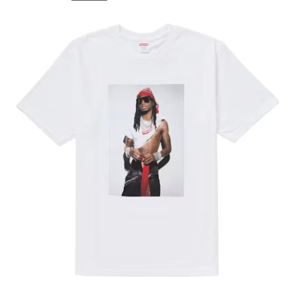 Supreme Playboi Carti Tee White Size XL Brand New