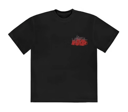 Travis Scott Utopia x Kaws Tee Black Size XXL Brand New