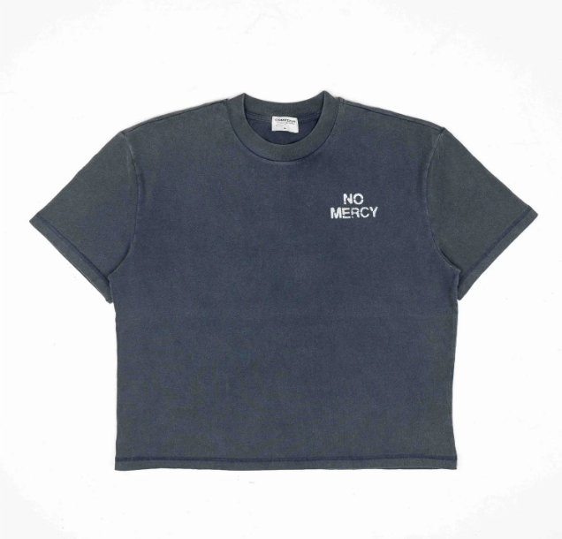 Commons No Mercy You Had a Chance Tee Washed Navy Size XL
